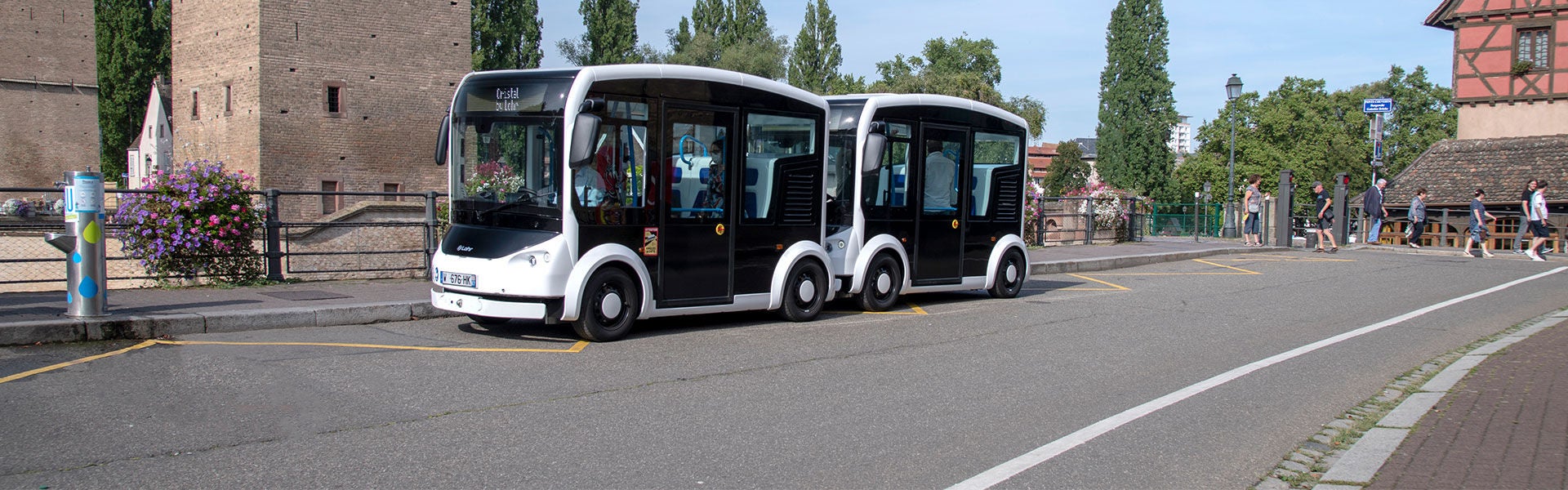 Cristal, the all-electric modular shuttle system with Webasto Battery Management