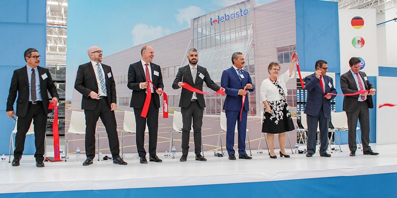 Official opening of the plant in Irapuato