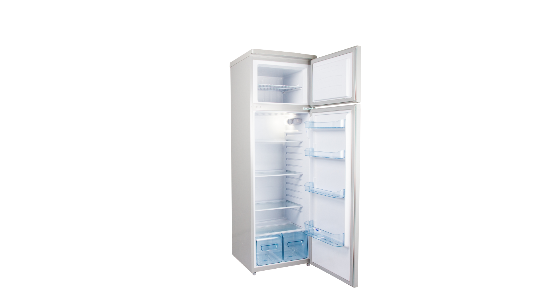 Product picture of Cruise Silver 280 fridge with open door