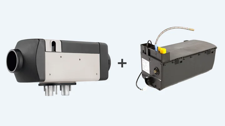 RISCALDAMENTO AD ARIA 2,5 L, Serbatoio Carburante, Accumulo Olio Quadrato Con Abdec2831 EUR 19 - Foto 10