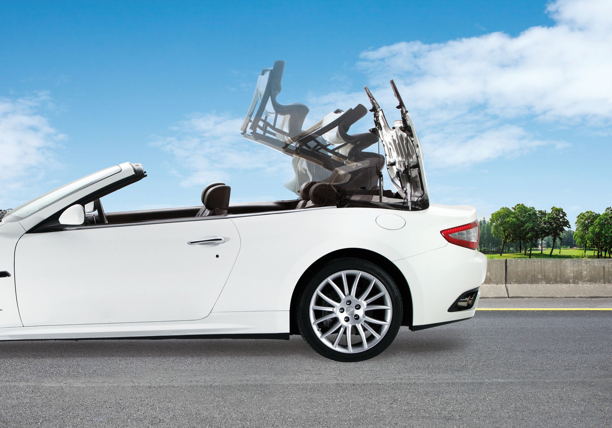 Soft top roof system