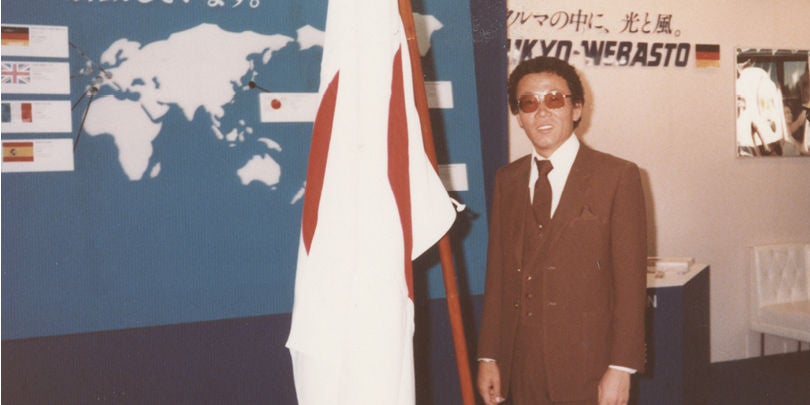 Ein japanischer Mitarbeiter für das Joint Venture mit Daikyo