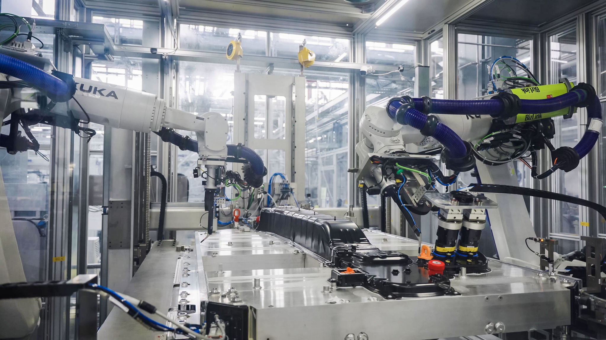Battery production