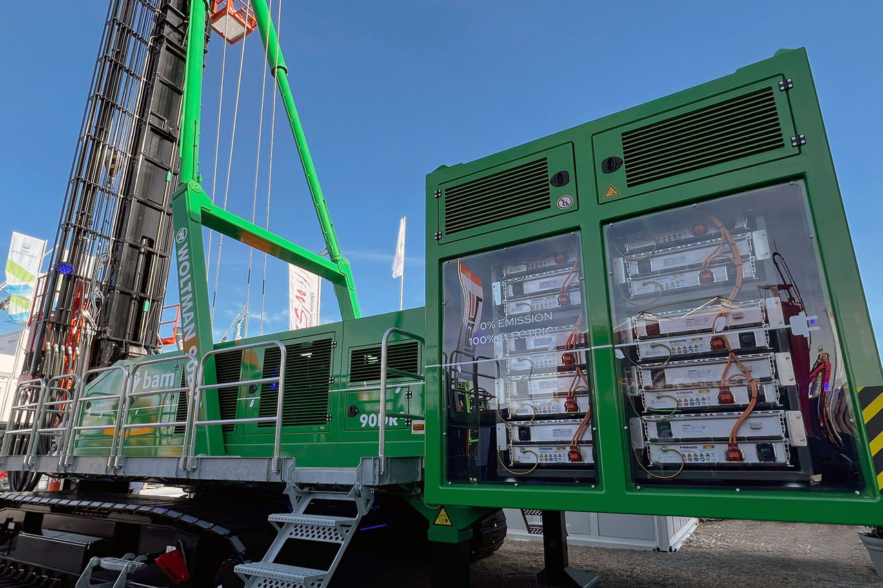 Webasto and Dieseko electrify the Woltman 90DRe with a modular high‑voltage battery system, enabling zero‑emission operation of the 90‑ton drill — newsroom